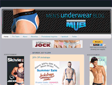 Tablet Screenshot of mensunderwearblog.com